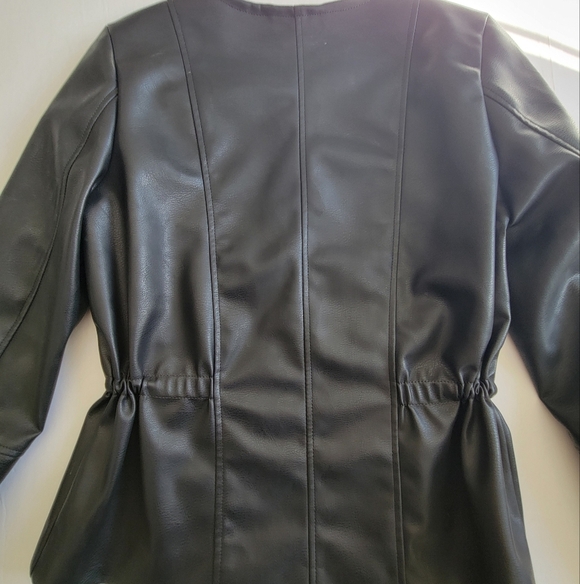 H&M Faux Leather Jacket. - Picture 6 of 8